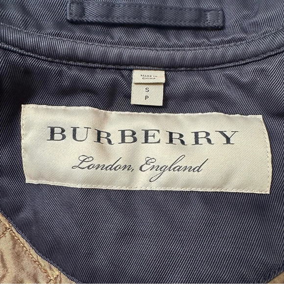 BURBERRY Black Vintage Dranefeld Jacket Size Small - Picture 9 of 17